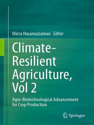 cover image of Climate-Resilient Agriculture, Vol 2